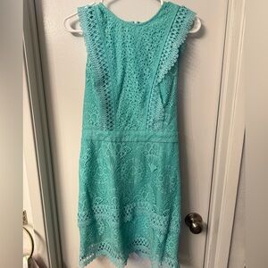 Adelyn Rae Turqouise Dress